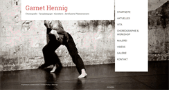 Desktop Screenshot of garnethennig.com